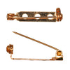 Brooch Bar: Gilt: 25mm: 2