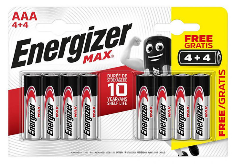 Energizer AAA Batteries - Pack of 12