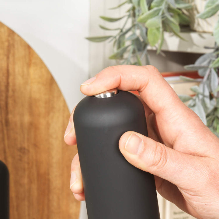 Salter Electronic Salt &amp; Pepper Mills Set - Matt Black
