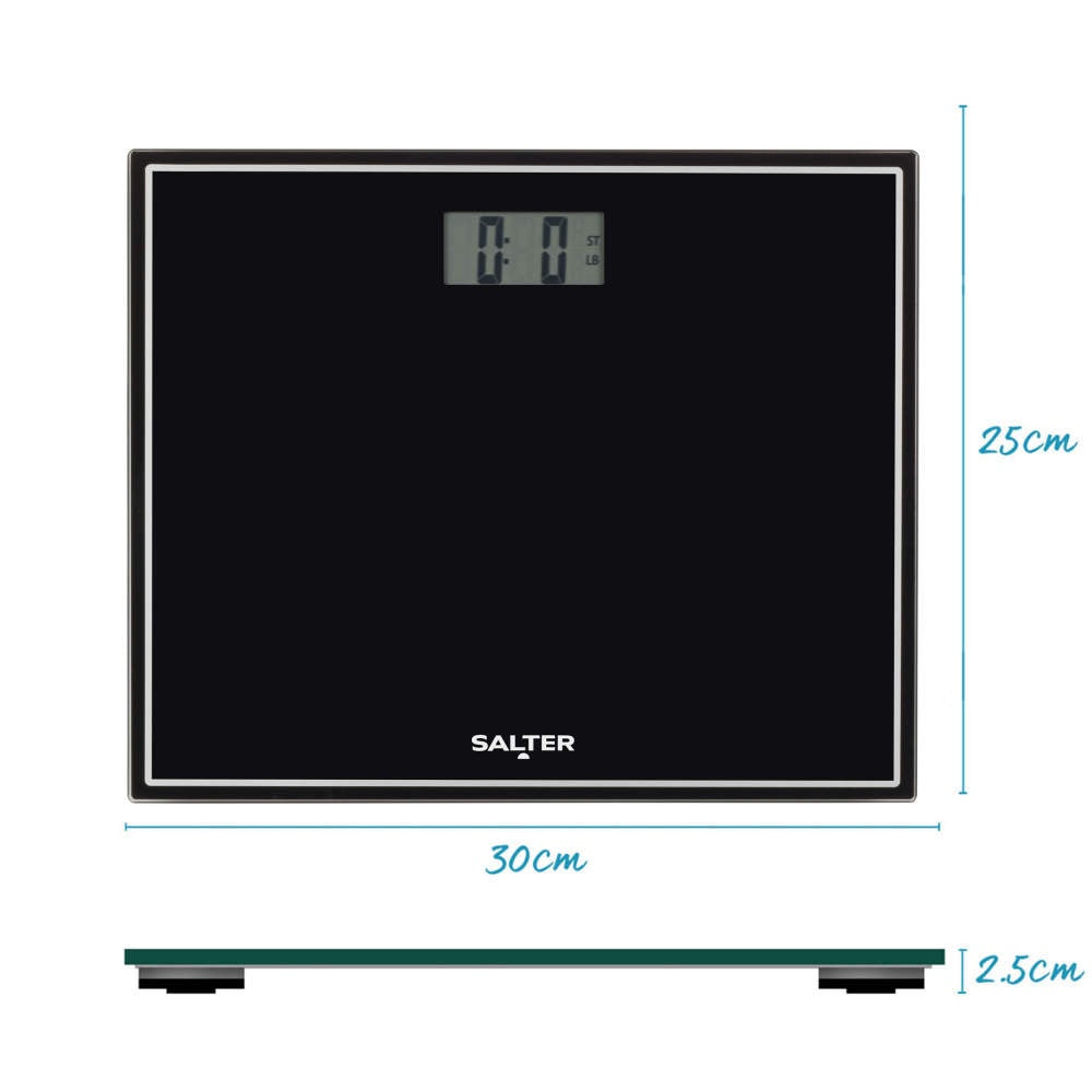 Salter Compact Glass Digital Bathroom Scale