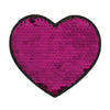 Motif C: Pink Heart: Flip Sequin