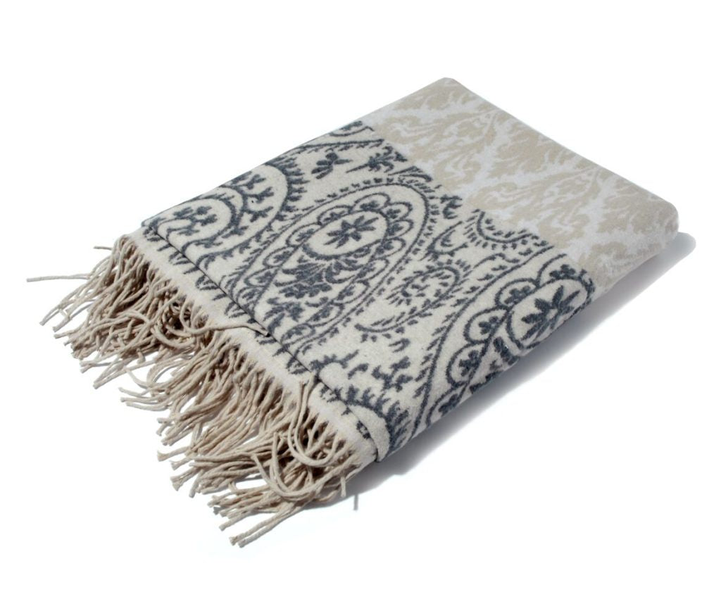 Cotton Rich Bellissimo Throw 130 x 150cm Paisley