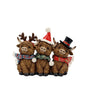Sifon Festive Highland Cows Figurines Triplets