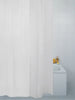 White Polyester Shower Curtain 180 X 210cm