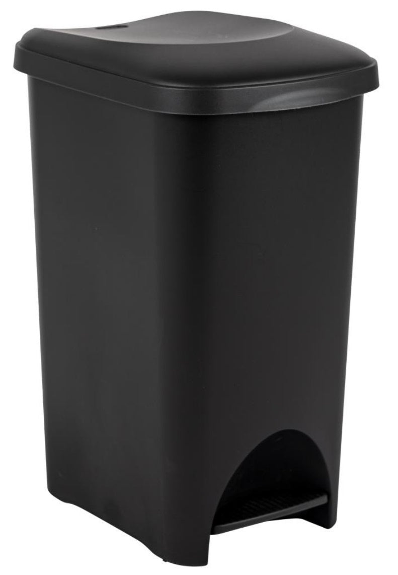 Addis 40L Pedal Bin Eco Black