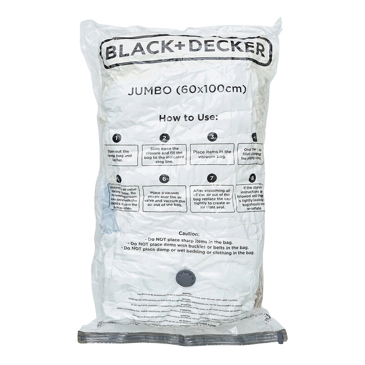 Black & Decker Vacuum Storage Bags Jumbo 3 Pack