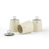 Salter Retro 3-Piece Canister Set - Cream