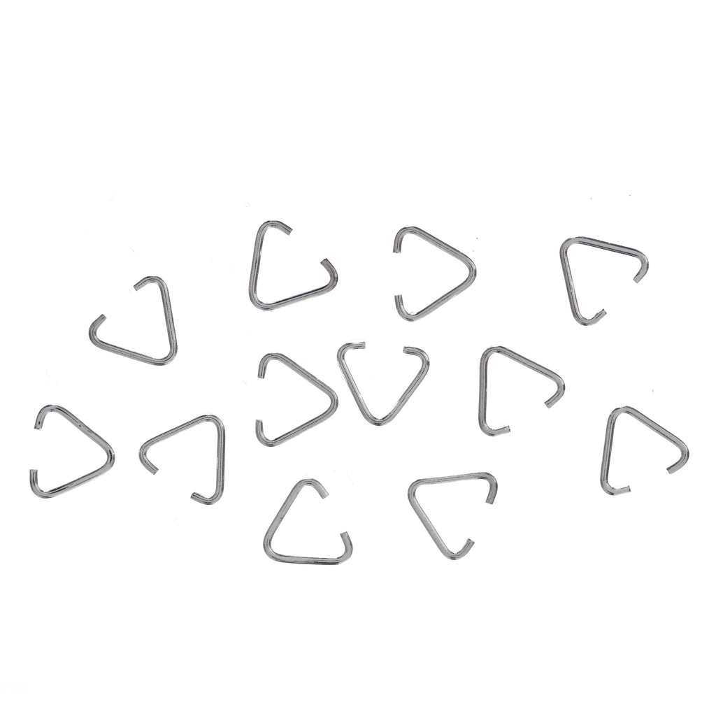 Deluxe: Plain Bail: Silver Plated: Pack of 12