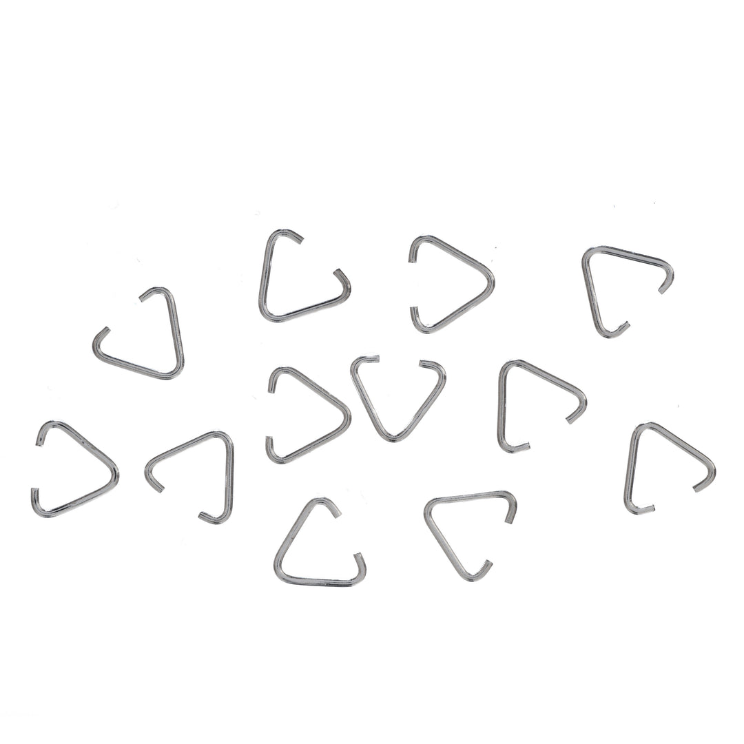 Deluxe: Plain Bail: Silver Plated: Pack of 12