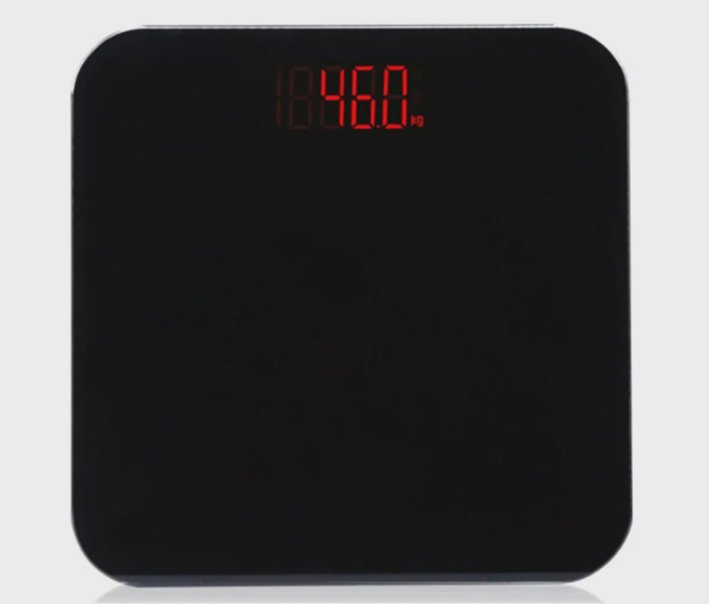 Blue Canyon LED Bathroom Scales Black