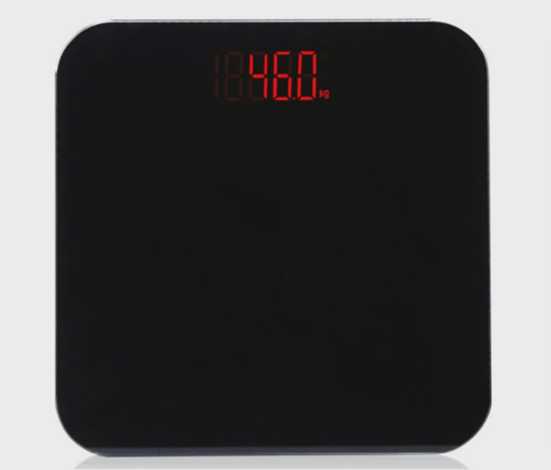 Blue Canyon LED Bathroom Scales Black