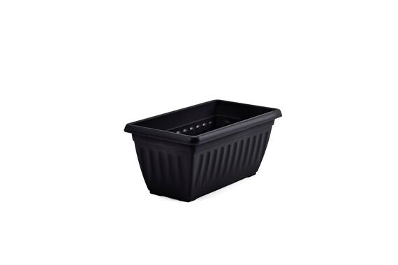 Athens Window Box 40cm - Black