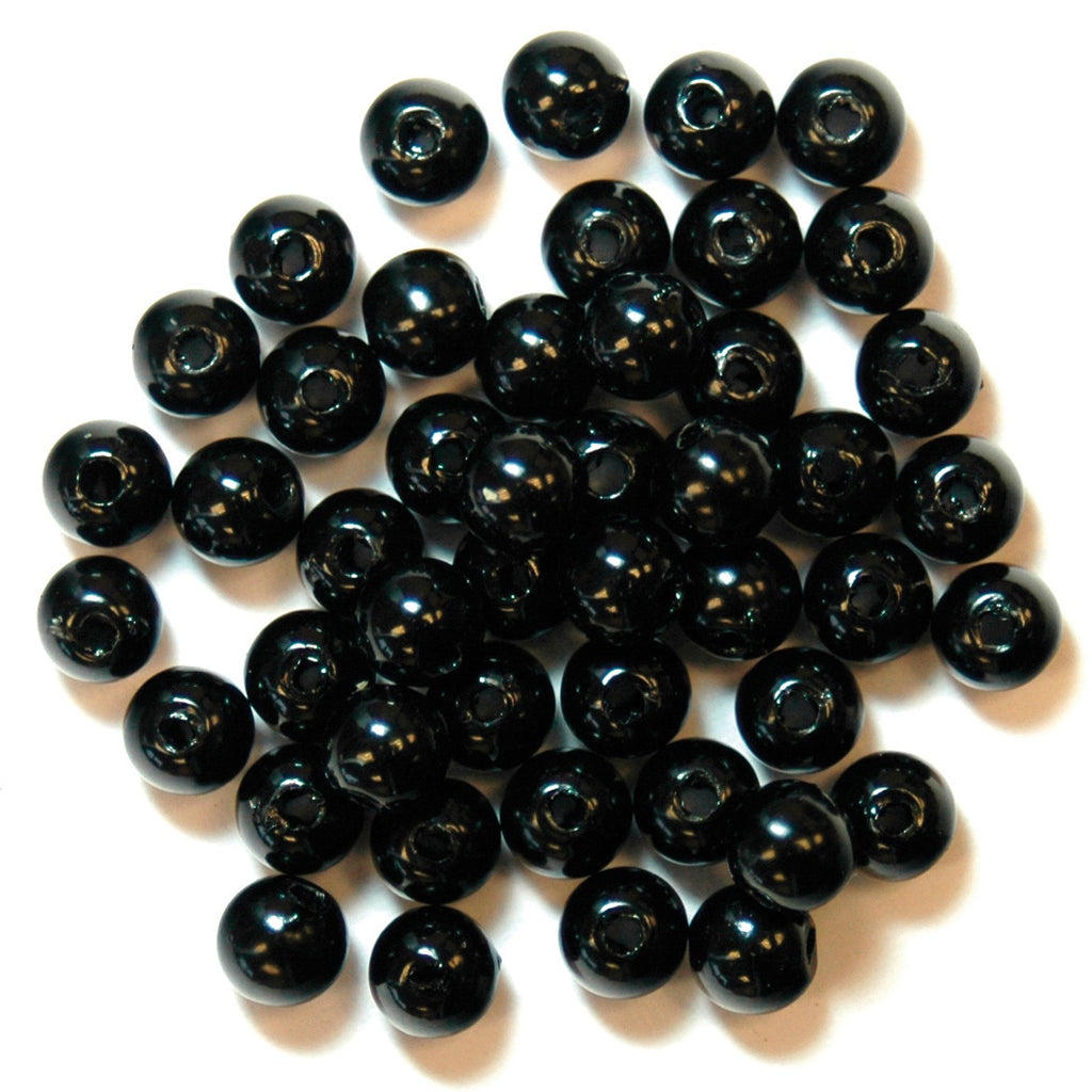 Extra Value: Beads: Pearl: 5mm: Black: 220