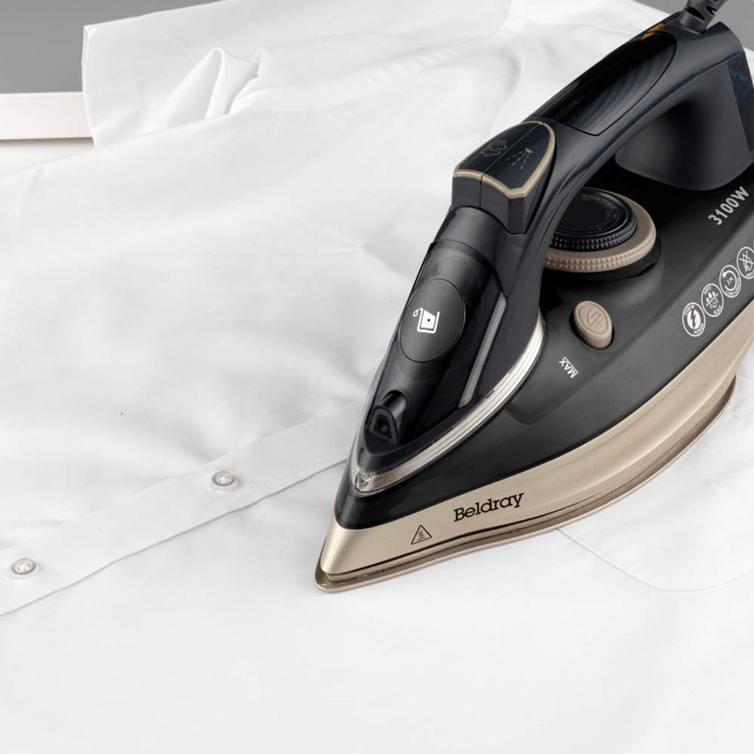 Beldray Ultra Ceramic 3100W Steam Iron - Black/Platinum