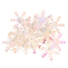 Sequins: Snowflake: 24mm: White: 18