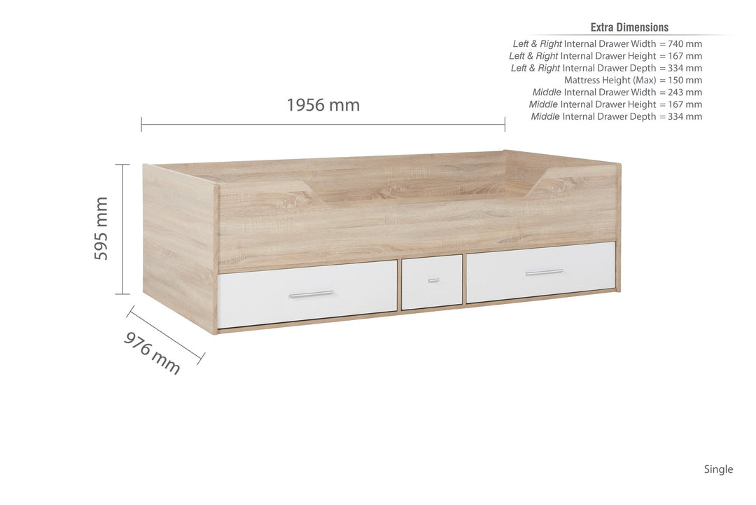 Birlea Camden Cabin Bed (Self Assembly) (DHD)