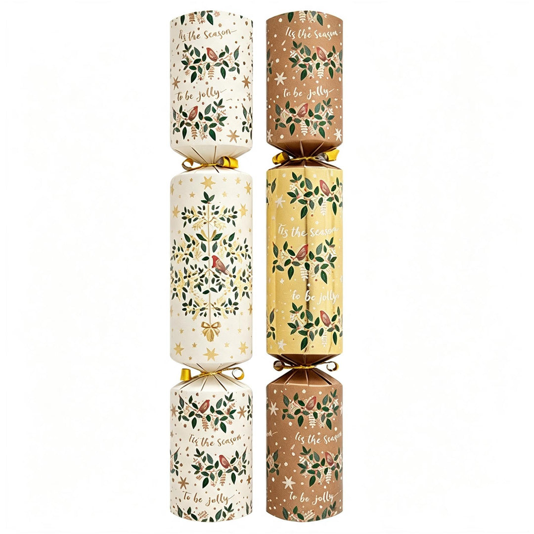 RSW Christmas 10 x 12in Family Crackers Gold Foliage