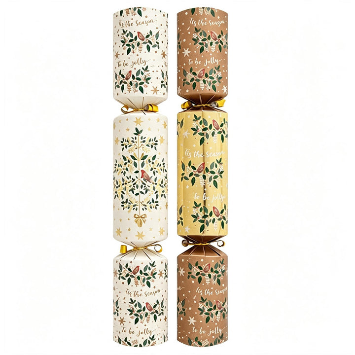 RSW Christmas 10 x 12in Family Crackers Gold Foliage