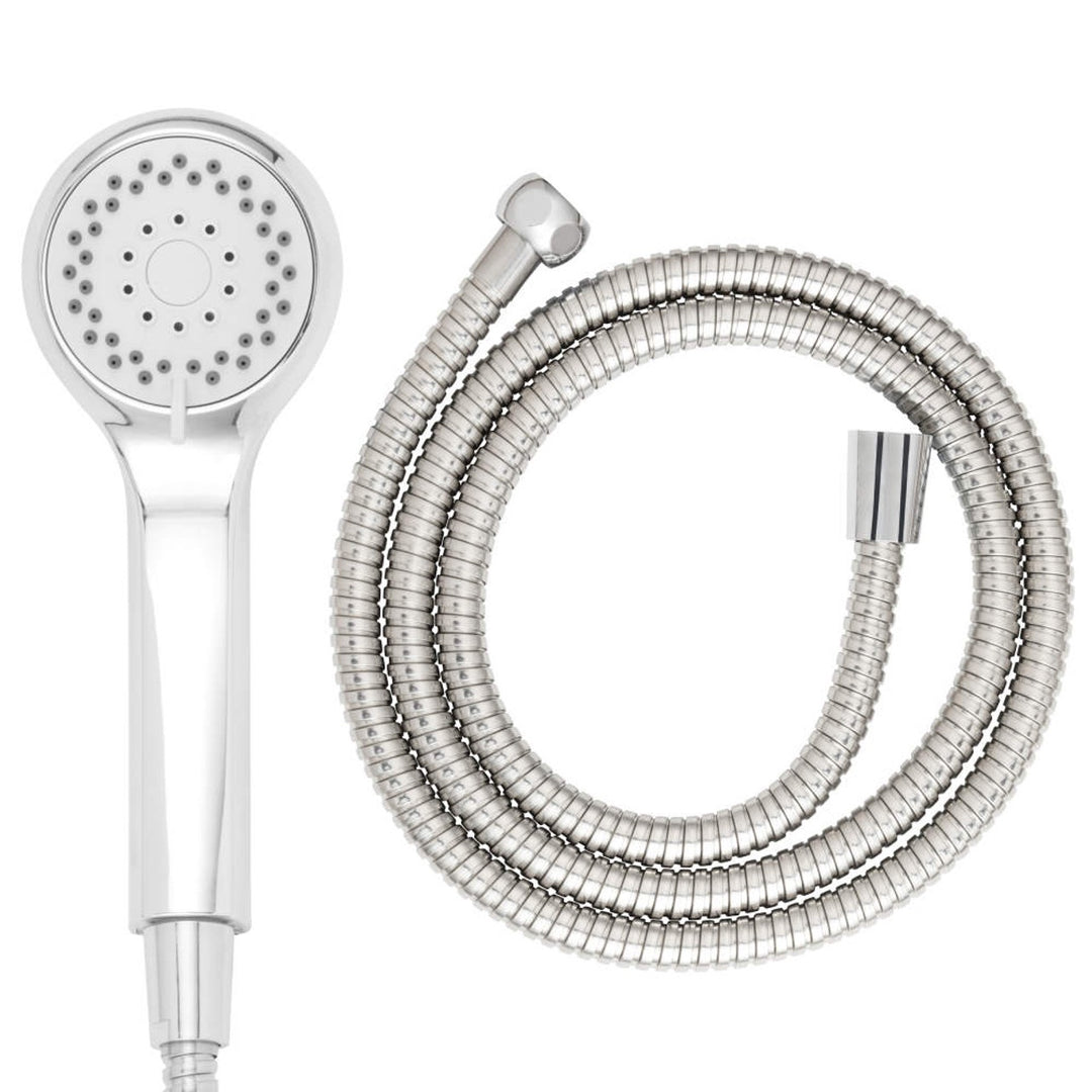 Beldray Shower Head & Hose Set - Stainless Steel