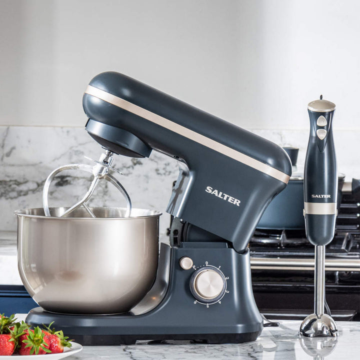 Salter Marino 600W Hand Blender Blue Grey