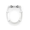 Beldray 18in Anti-bac Toilet Seat – White