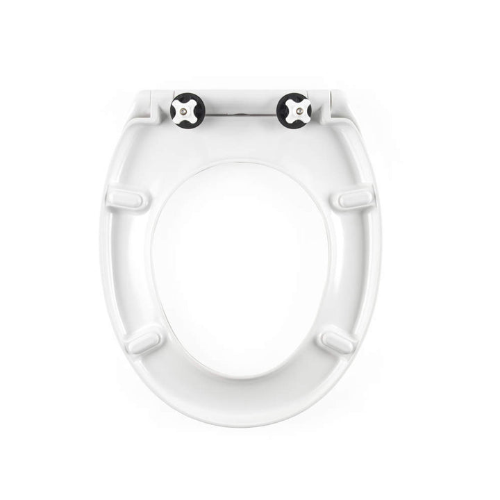 Beldray 18in Anti-bac Toilet Seat – White