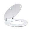 Beldray White Wooden MDF Toilet Seat