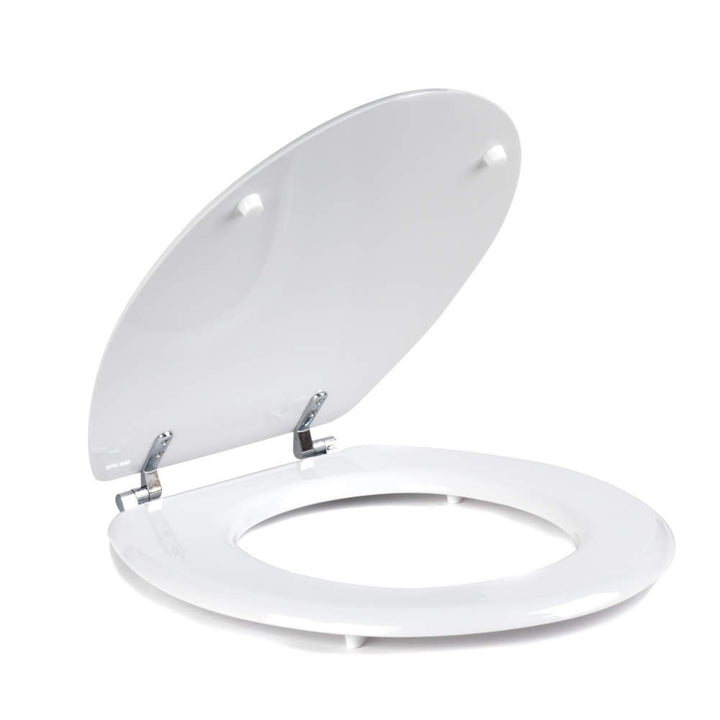 Beldray White Wooden MDF Toilet Seat