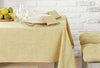 Chambray Woven Cotton Tablecloth