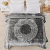 Apollo Greek Key Mink Throw 150cm x 200cm Charcoal