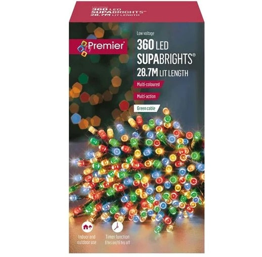 Premier 360 Multi-Action LED SupaBrights with Timer Multi