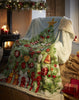 Christmas Tree Fleece Throw 130cm x 170cm
