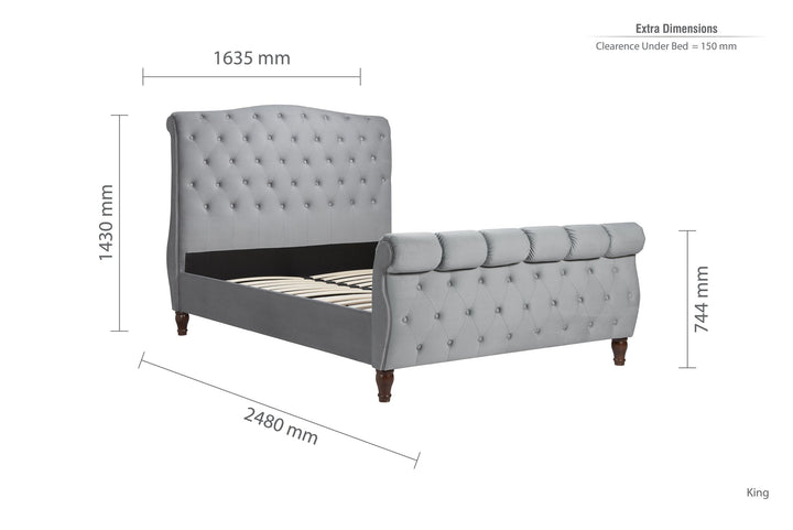 Birlea Colorado Bed (Self Assembly) (DHD)