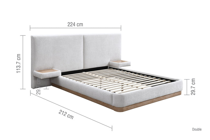 Birlea Como Bed (Self Assembly) (DHD)