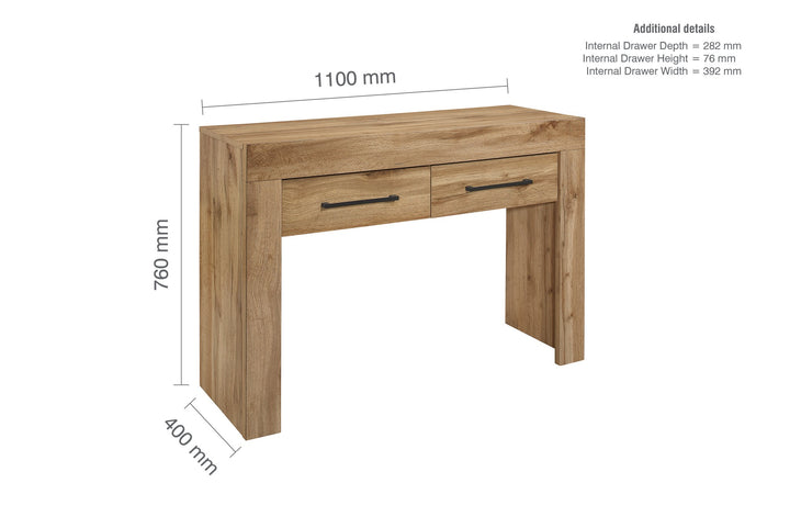 Birlea Compton Console Table (Self Assembly) (DHD)