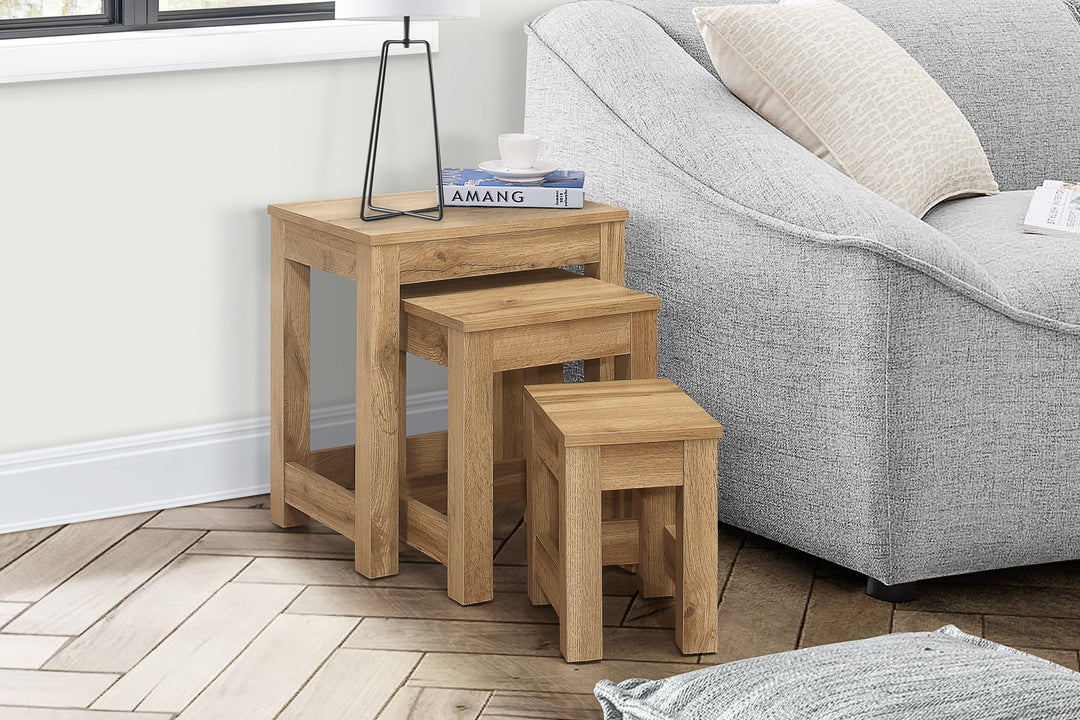 Birlea Compton Nest of Tables (Self Assembly) (DHD)