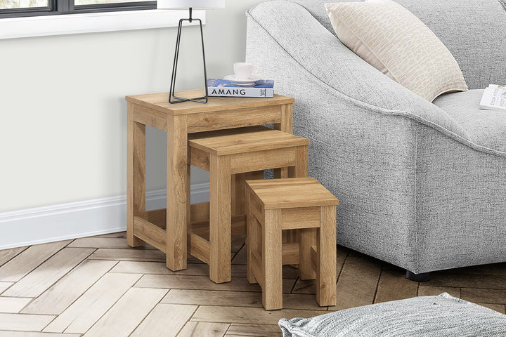 Birlea Compton Nest of Tables (Self Assembly) (DHD)