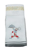 Bellissimo Pack of 2 Luxury Terry/Waffle Embroidered Tea Towels Cook