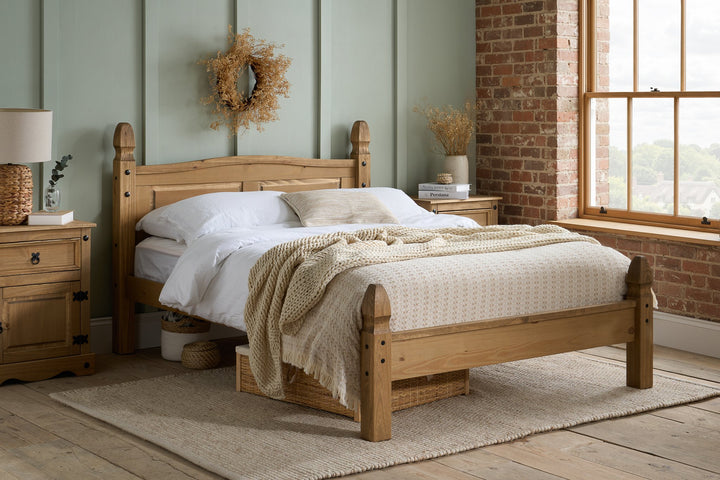Birlea Corona Low End Bed (Self Assembly) (DHD)