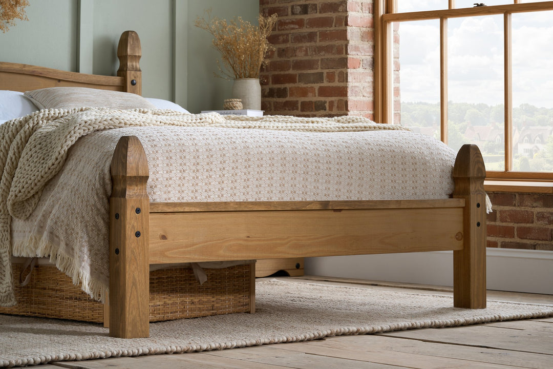 Birlea Corona Low End Bed (Self Assembly) (DHD)