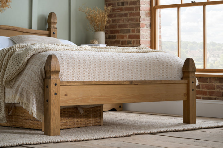 Birlea Corona Low End Bed (Self Assembly) (DHD)