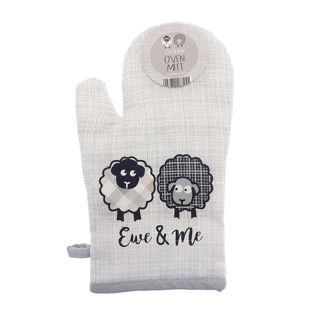 Ewe and Me Single Gauntlet Oven Glove Mitt