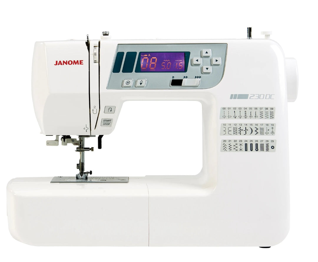 Janome Computerised Sewing Machine 230DC (DHD)