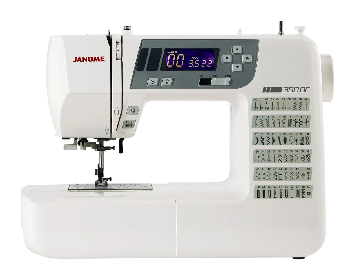 Janome 360DC computerised sewing machine