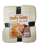 Teddy Fleece Blanket 127 x 150cm