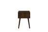 Birlea Croxley 1 Drawer Rattan Bedside (Self Assembly) (DHD)