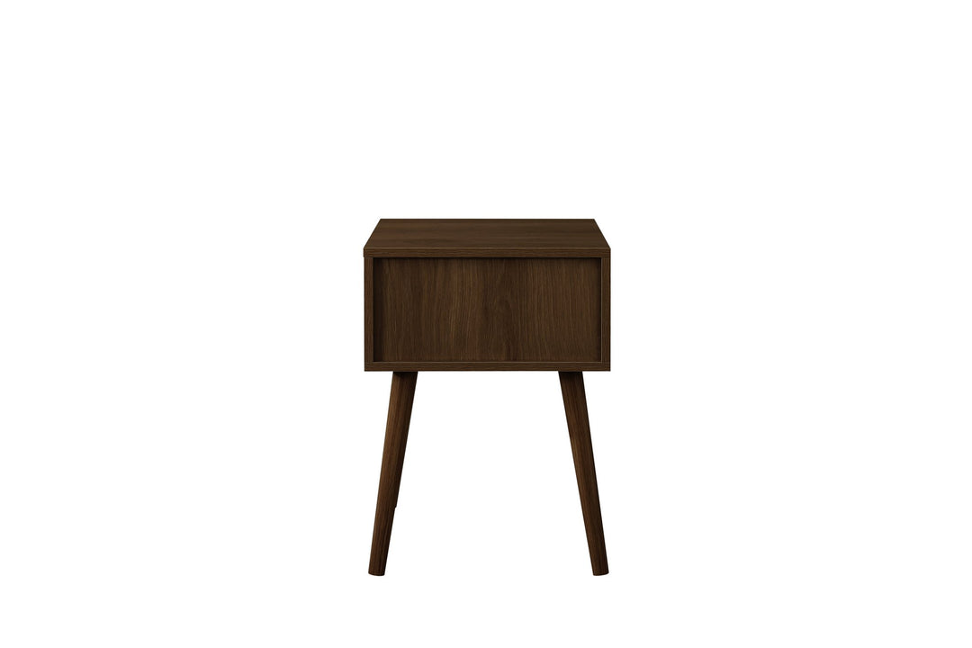 Birlea Croxley 1 Drawer Rattan Bedside (Self Assembly) (DHD)