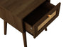 Birlea Croxley 1 Drawer Rattan Bedside (Self Assembly) (DHD)