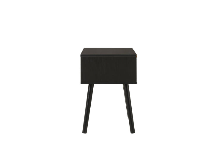 Birlea Croxley 1 Drawer Rattan Bedside (Self Assembly) (DHD)