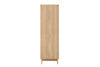 Birlea Croxley 2 Door 1 Drawer Rattan Wardrobe (Self Assembly) (DHD)